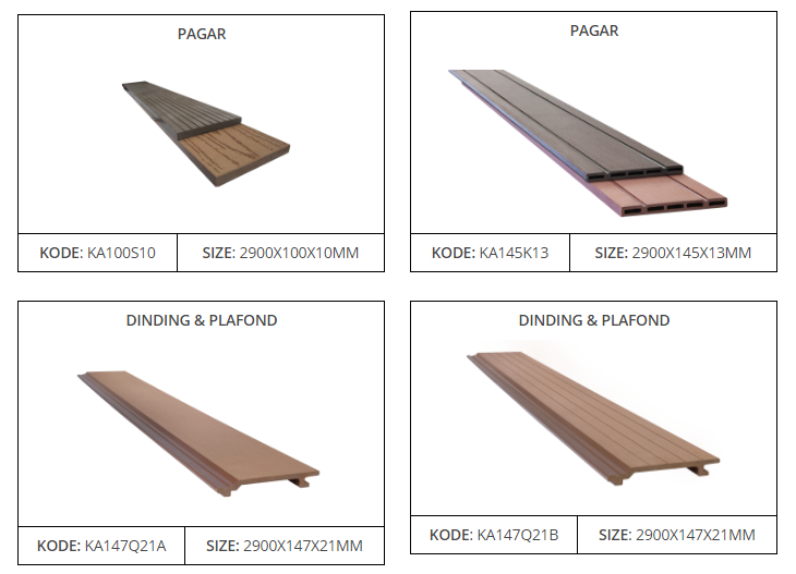 Ceiling Wood Plastic Composite